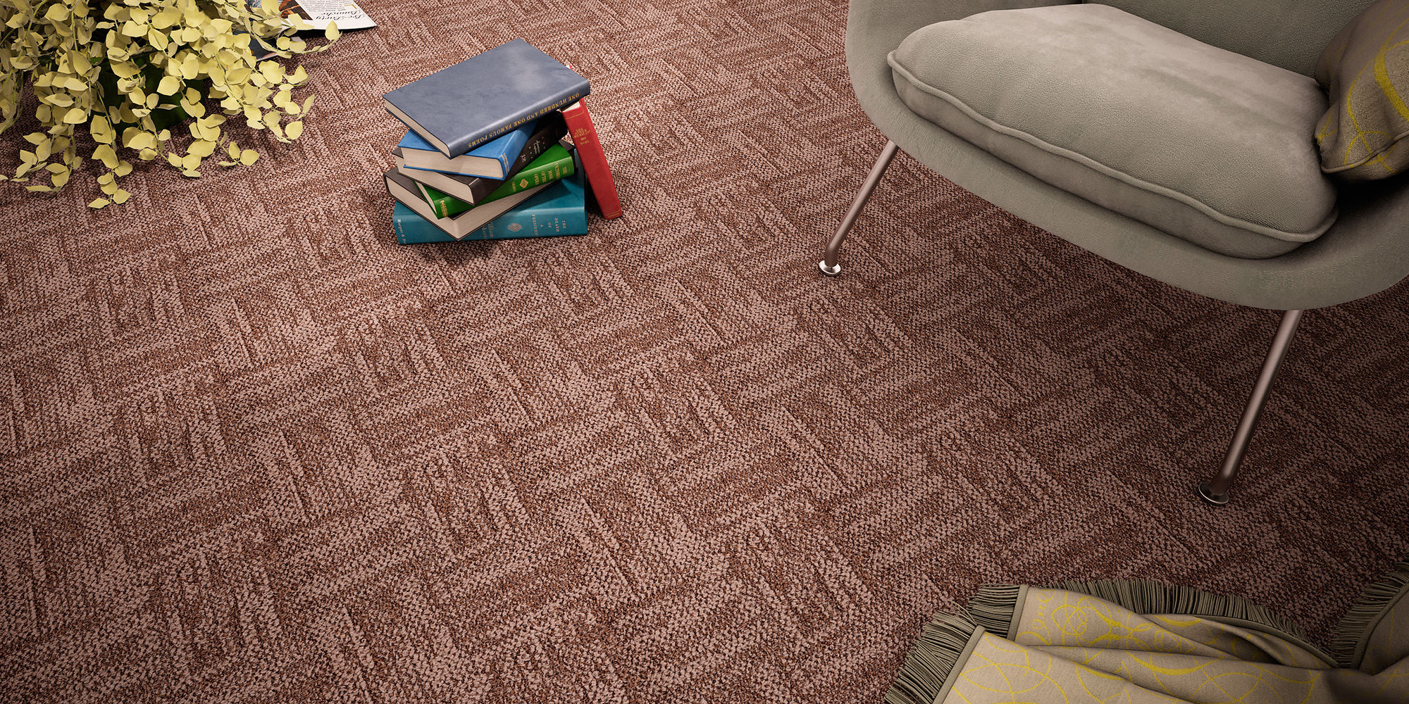 Ковролин "Зартекс" Тунис 003 Серый (3,5м) — купить в Тольятти