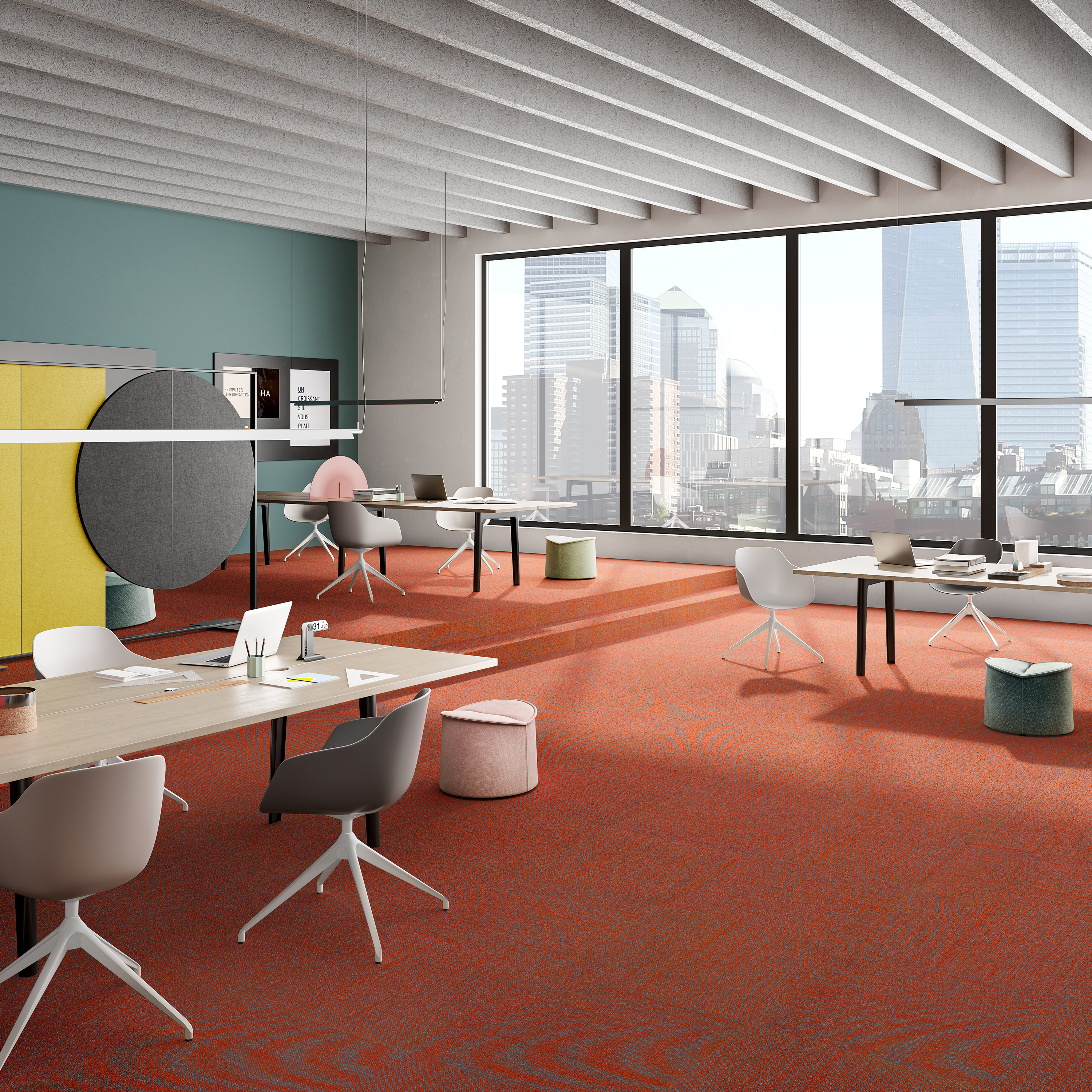 Ковровая плитка Marvel Tile 89 (500*500*6 мм) — купить в Тольятти