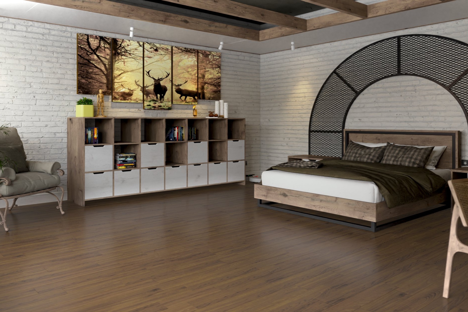 Инженерный паркет «Damy Floor» Ореховый — купить в Тольятти