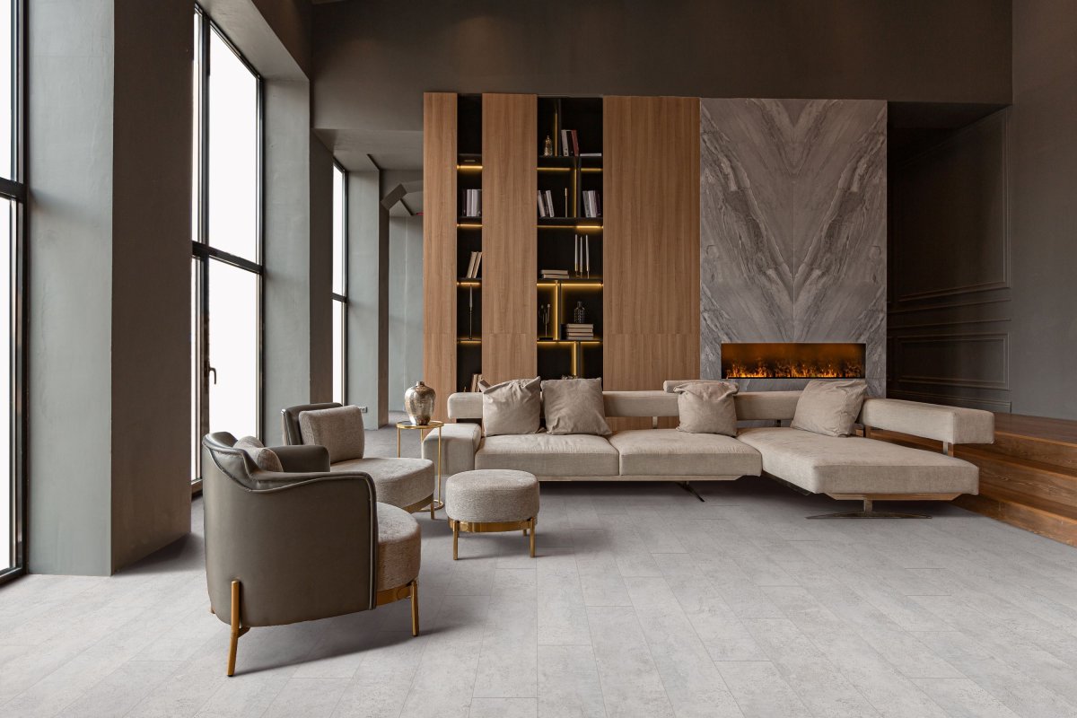 Ламинат  "Floorpan" Кристалл Грей (1380*193*8 мм) — купить в Тольятти