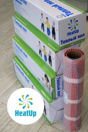 Нагревательный мат "HeatUp" 0,5 м2 — купить в Тольятти