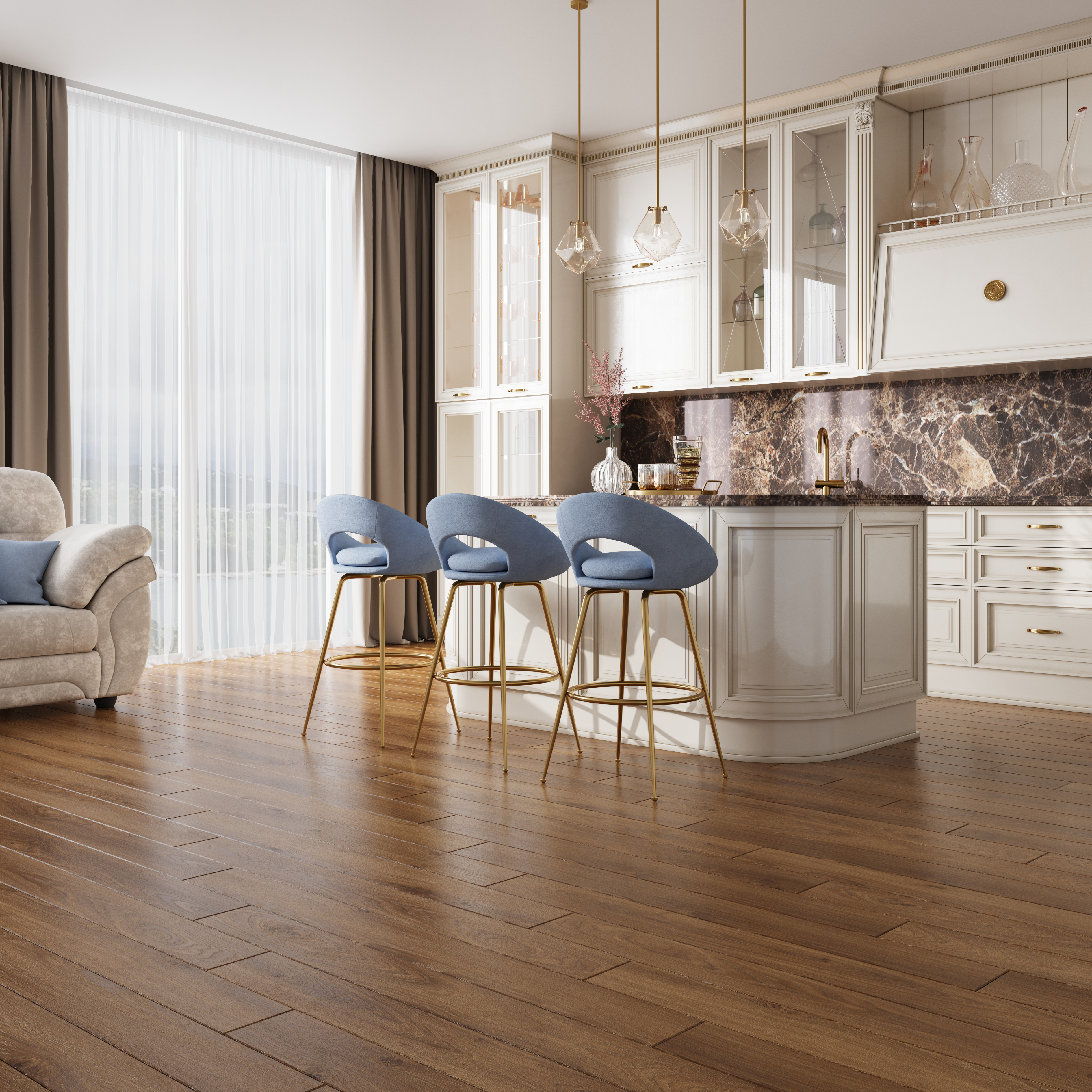 Ламинат "Joss Beaumont" Liberte Профитроль (1387*145*12 мм) — купить в Тольятти