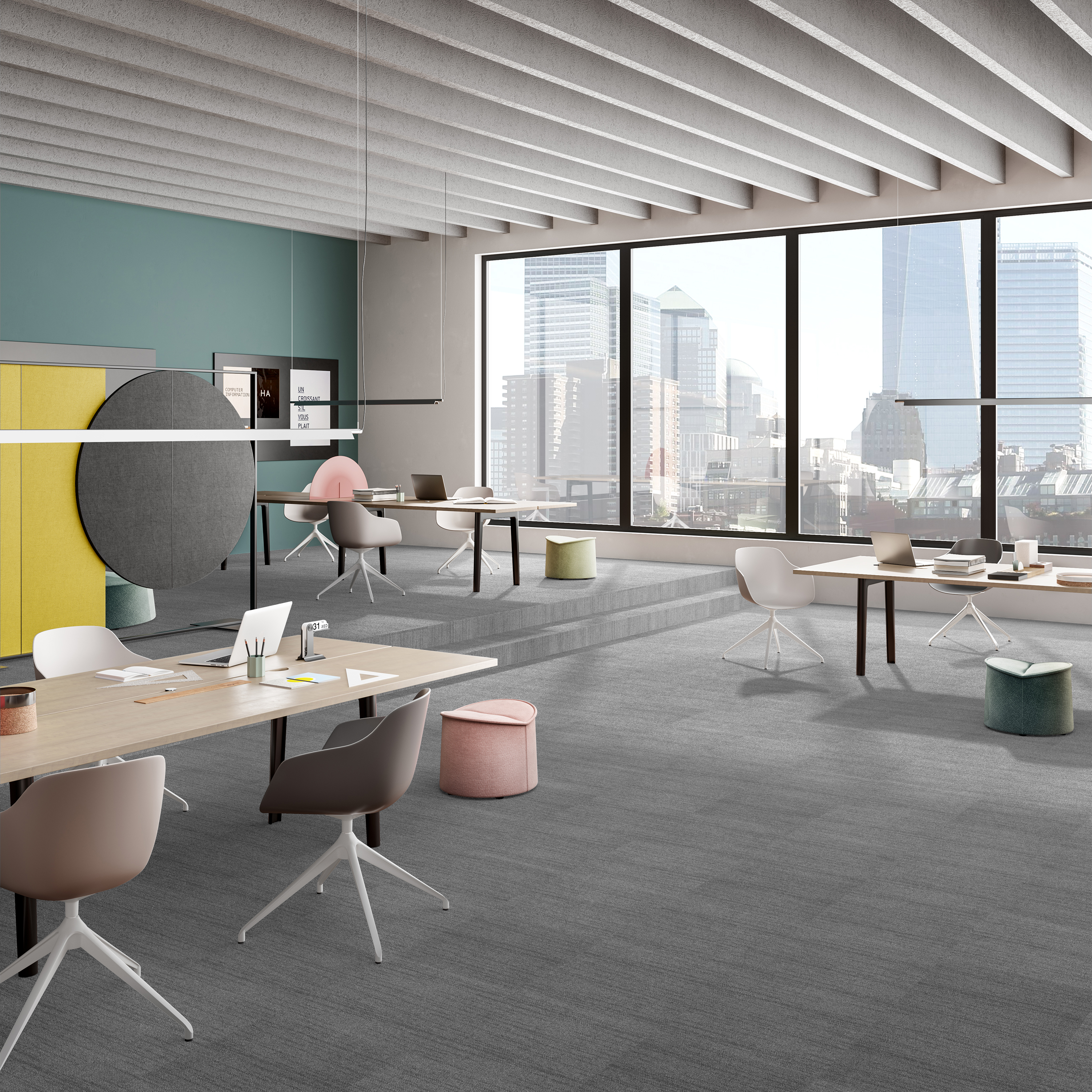 Ковровая плитка Marvel Tile 97 (500*500*6 мм) — купить в Тольятти