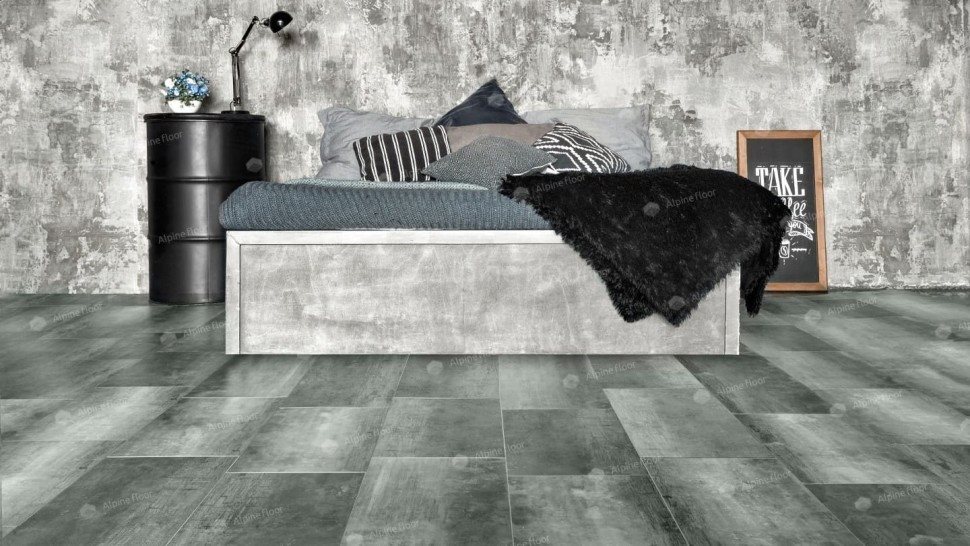 Виниловая плитка "Alpine Floor" Light Stone Корнуолл (608*303*2,5 мм) — купить в Тольятти