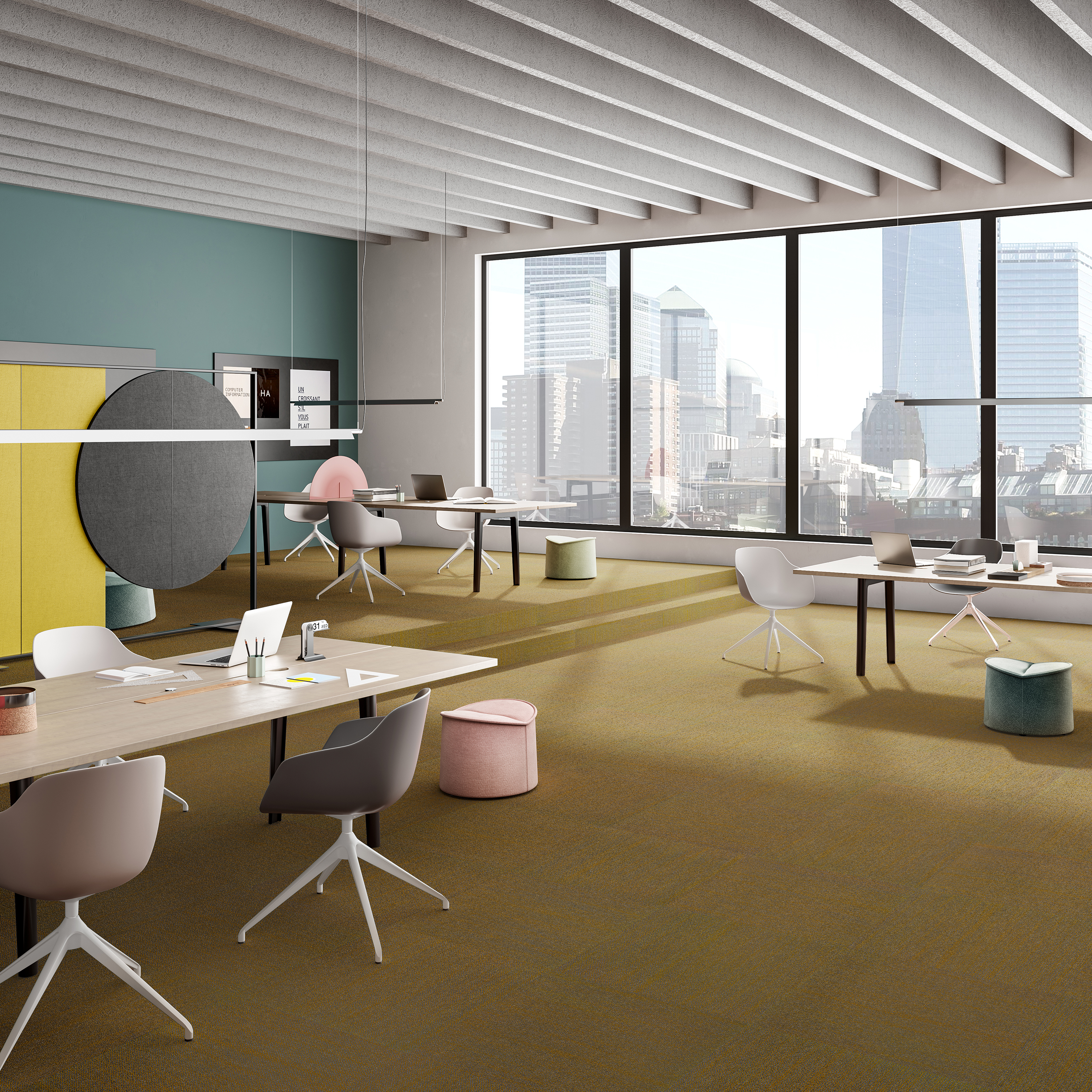 Ковровая плитка Marvel Tile 29 (500*500*6 мм) — купить в Тольятти