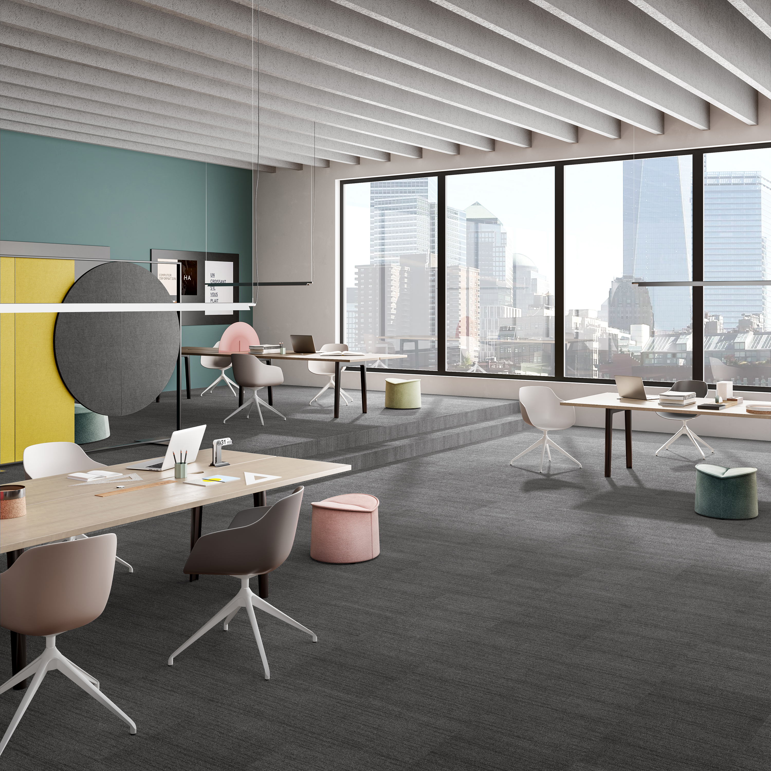 Ковровая плитка Marvel Tile 98 (500*500*6 мм) — купить в Тольятти