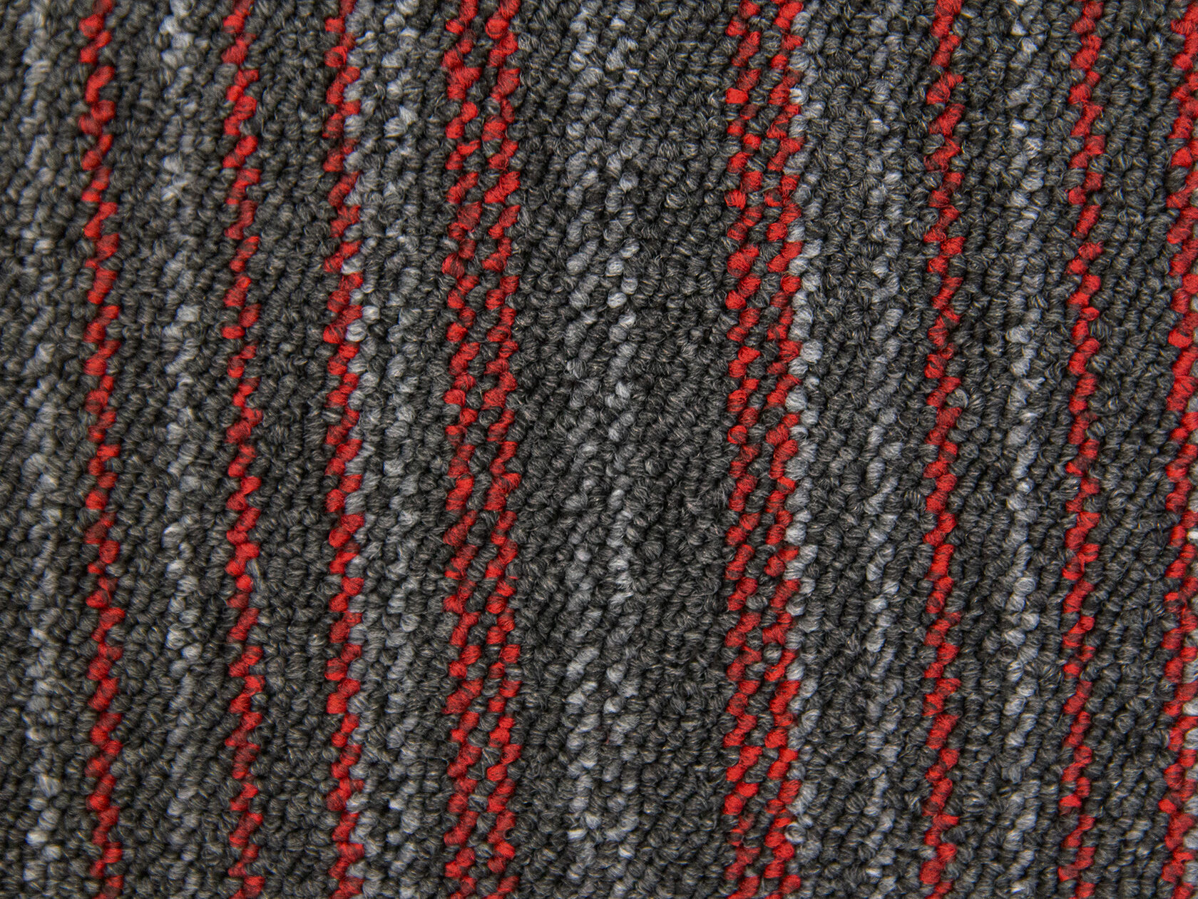 Ковровая плитка "Bonkeel" Space Strip Red (500*500*5,9 мм) — купить в Тольятти