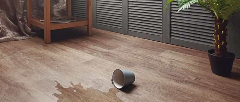 Кварцвиниловая плитка "Aquafloor" AF6033 Glue (1219,2*177,8*2 мм) — купить в Тольятти