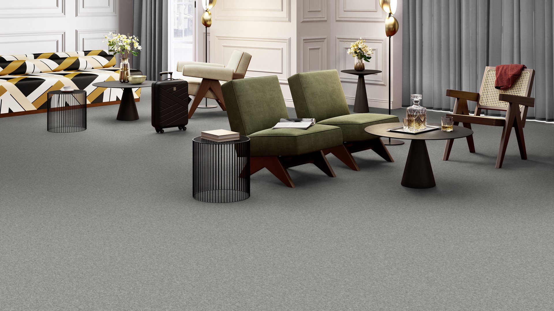 Ковровая плитка Medusa Tile 94 (500*500*5 мм) — купить в Тольятти