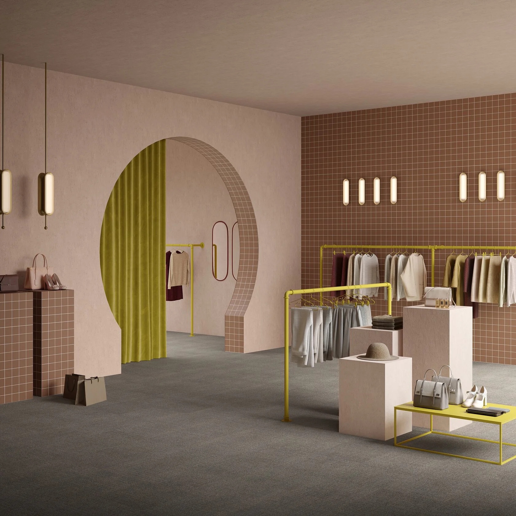 Ковровая плитка Mantra Tile 99 (500*500*6 мм) — купить в Тольятти