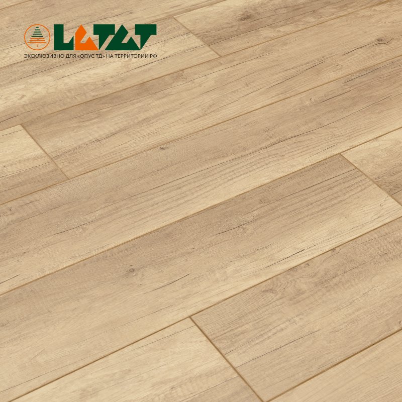 Ламинат  "Latat" Дуб Арабика (1382*193*8 мм) — купить в Тольятти