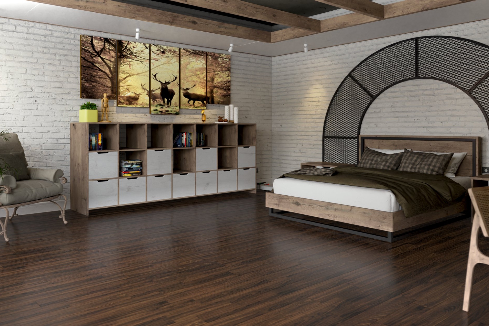 Инженерный паркет «Damy Floor» Каштановый — купить в Тольятти