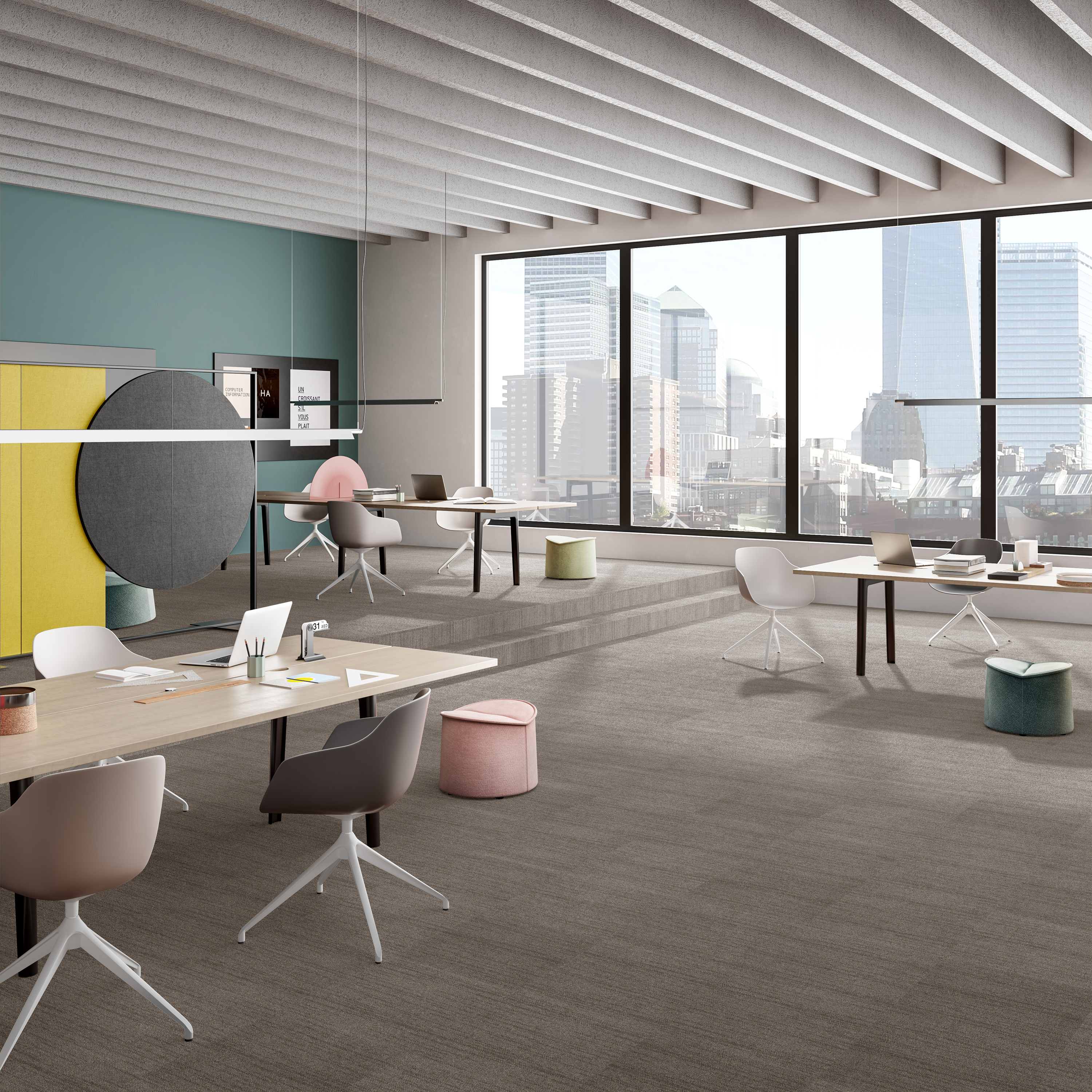 Ковровая плитка Marvel Tile 94 (500*500*6 мм) — купить в Тольятти