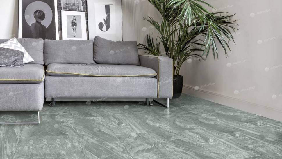 Виниловая плитка "Alpine Floor" Light Stone Хэмпшир (608*303*2,5 мм) — купить в Тольятти